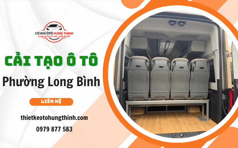 cải tạo ô tô phường Long Bình