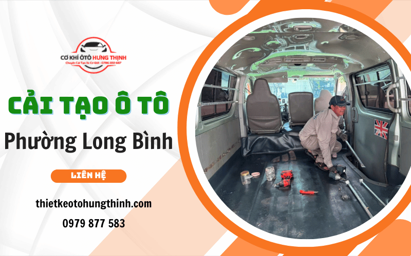 cải tạo ô tô phường Long Bình
