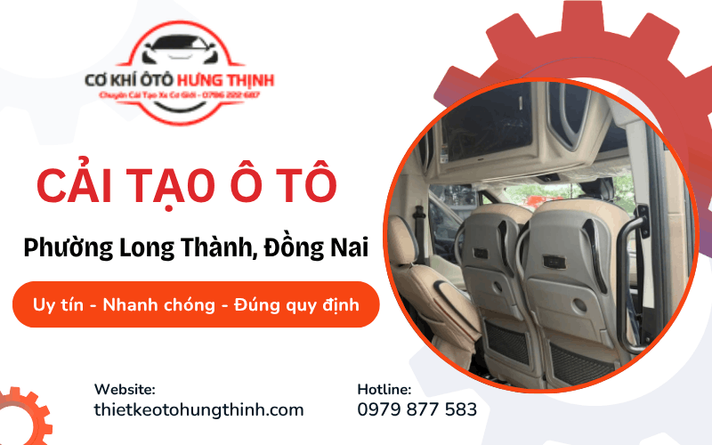 Cải tạo ô tô phường Long Thành
