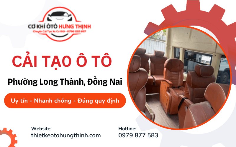 Cải tạo ô tô phường Long Thành