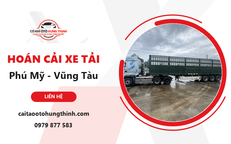 hoán cải xe tải Phú Mỹ