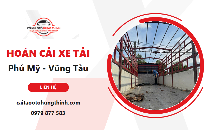 hoán cải xe tải Phú Mỹ