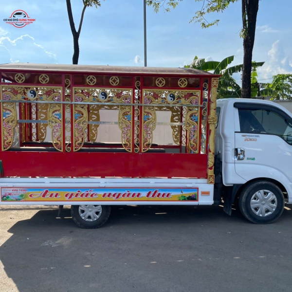 Gia công, lắp đặt cụm thùng xe chở quan tài
